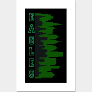 eagles football Posters and Art